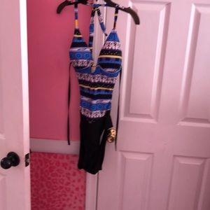 Tropical beach swimsuit